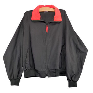 Swingster Men's NASCAR Racing Graphic Full Zip Jacket Black Large